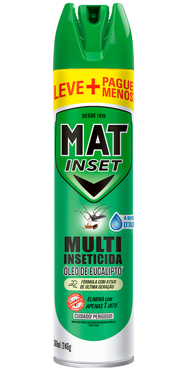 Mat Inset Multi Inseticida Óleo de Eucalipto