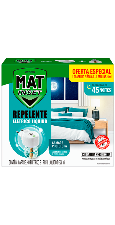 Mat Inset Repelente Elétrico Líquido