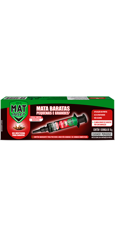 Mat Inset Gel Inseticida para Baratas