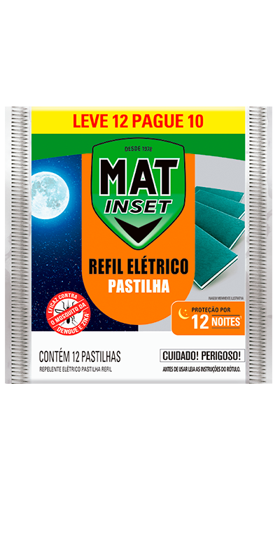 Mat Inset Refil Elétrico Pastilha